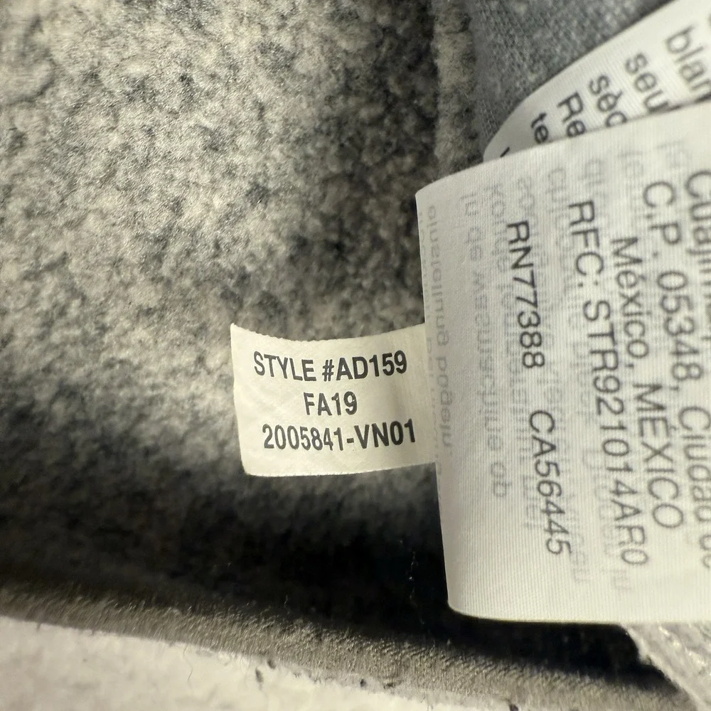 J.Crew‎ Nordic Retro Polartec Jacket Men's XL Heather Gray Full Zip *Read